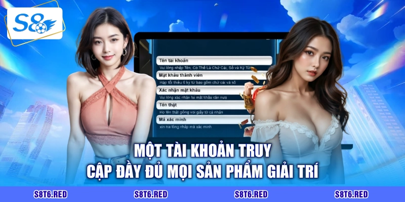 Một tài khoản truy cập đầy đủ mọi sản phẩm giải trí